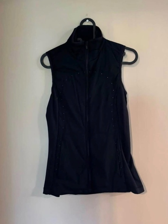 lululemon athletica Jackets & Blazers - Women's Black Lululemon Zip-Front Vest
